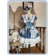 Twin Bears Antique Navy Bear Low Waist OP and Set(2nd Pre-Order/3 Colours/Full Payment Without Shipping)
